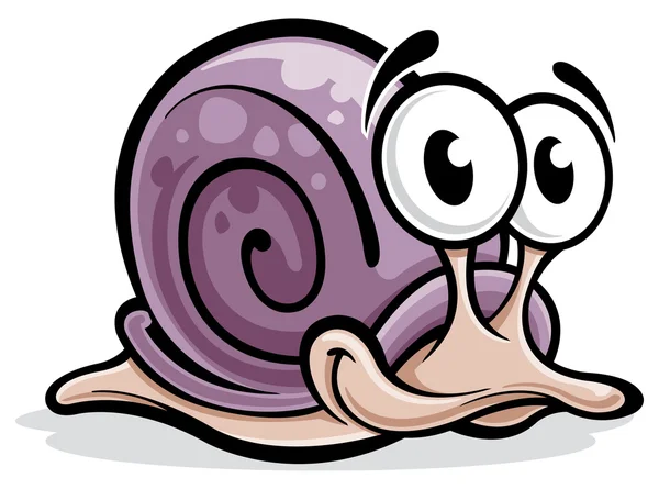 Snail cartoon — Stock Vector