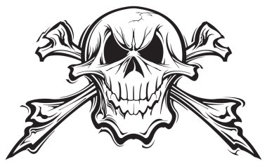 Kafatası karikatür