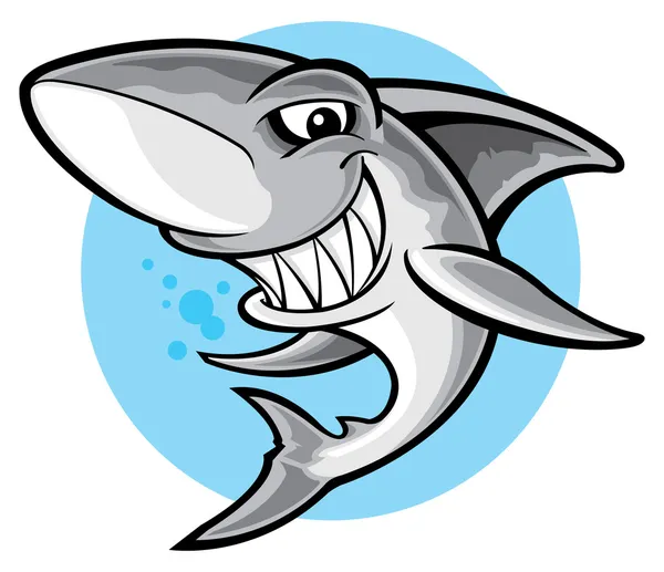 Velký bílý žralok — Stockový vektor