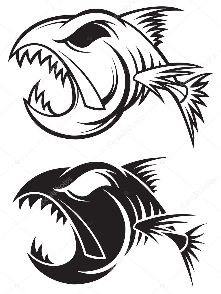怖い魚ストックベクター ロイヤリティフリー怖い魚イラスト Depositphotos 怖い魚ストックベクター ロイヤリティフリー怖い魚イラスト Depositphotos