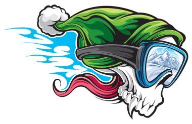 snowboard kafatası
