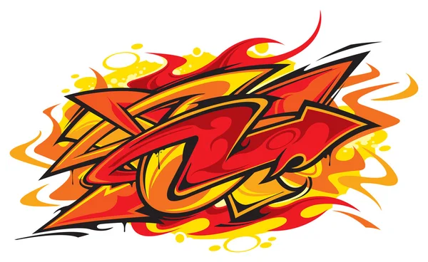 Grafitilerin vektör illüstrasyonu