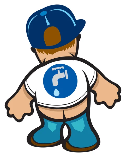 Plumber — Stock Vector