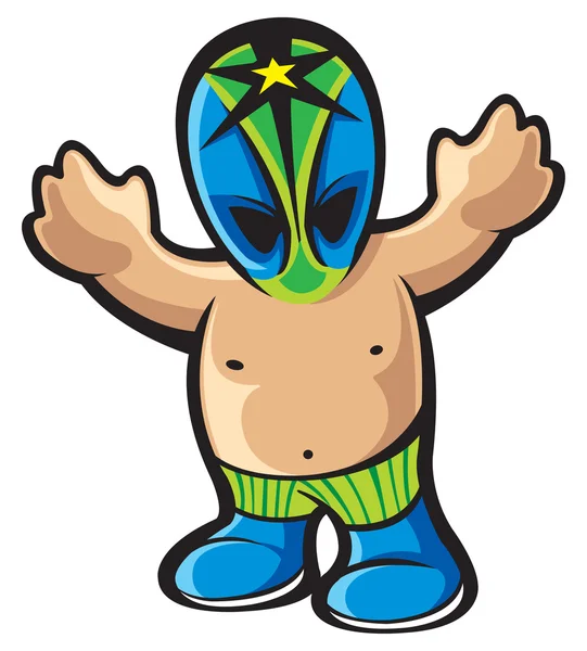 Luchador. — Vector de stock