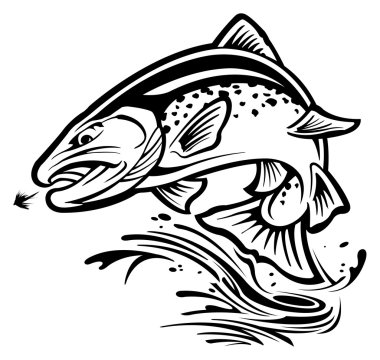 Download Brook Trout Free Vector Eps Cdr Ai Svg Vector Illustration Graphic Art