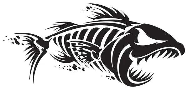 Download Fish skeleton — Stock Vector © SlipFloat #7608217
