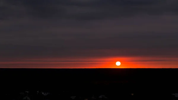 Sole del mattino all'alba del giorno — Foto Stock