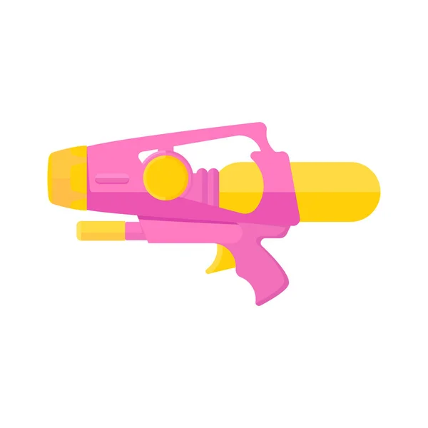 Water Gun Icon Isolated White Background Vector Illustration — Stock Vector
