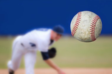 Baseball sürahi fırlatma topu