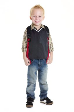 şirin ilkokul çocuğu