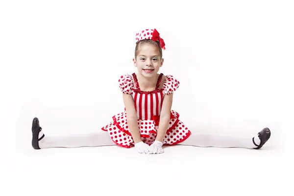 Cute Little Jazz Dancer Girl — Stock Photo, Image