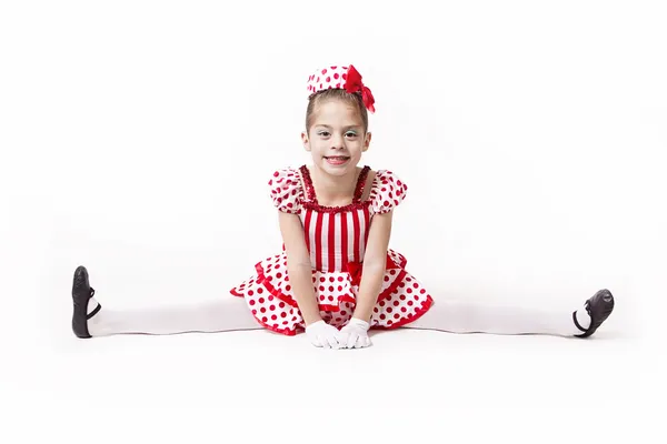 Cute Little Jazz Dancer Girl — Stock Photo, Image