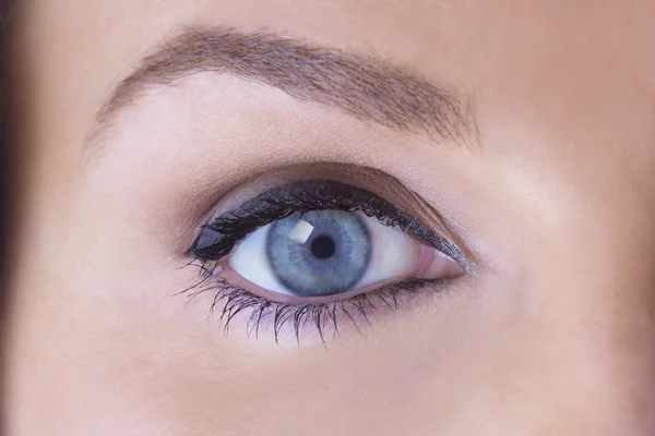 Close up of a female eye — Stock Photo, Image