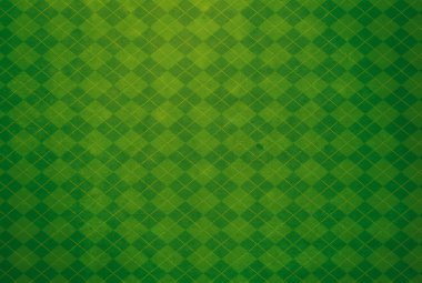 Yeşil argyle yexture