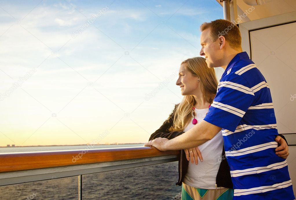 Couple Enjoying a Cruise Vacation