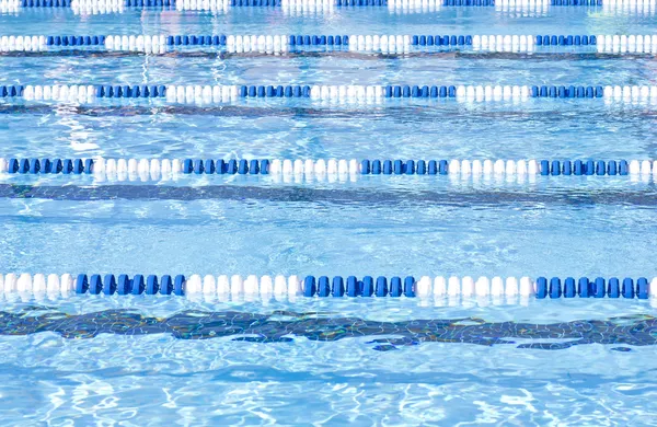 Swimming Pool Lanes — Stock Photo, Image