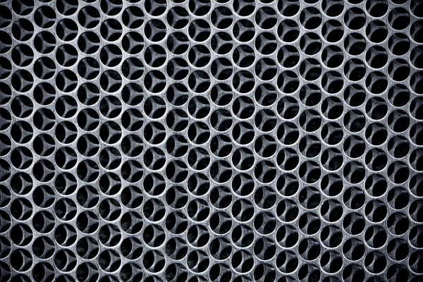 Dark Steel grid background — Stock Photo, Image