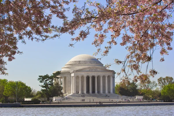 Jefferson památník ve Washingtonu DC. — Stockfoto