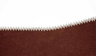 Curved football background clipart