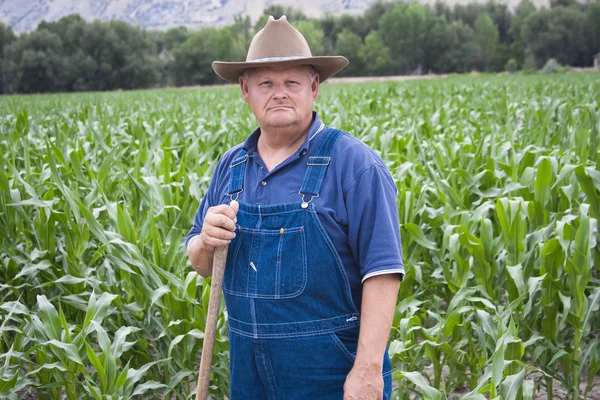 Vecchio agricoltore — Foto Stock