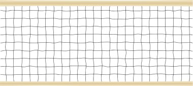 Tennis or Volleyball Net clipart