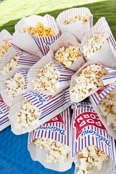 Popcorn-Tüten — Stockfoto