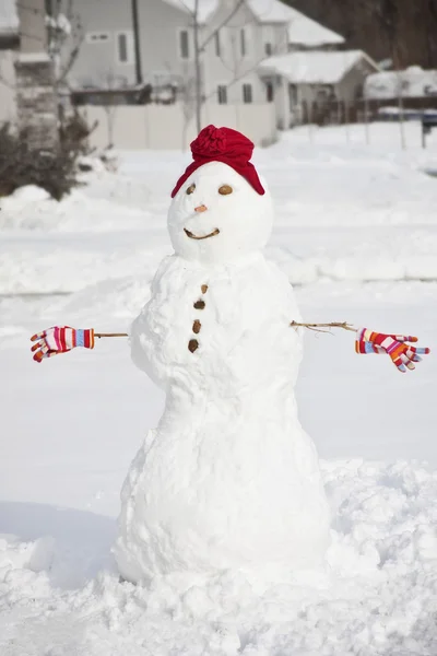Fericit om de zăpadă — Fotografie, imagine de stoc