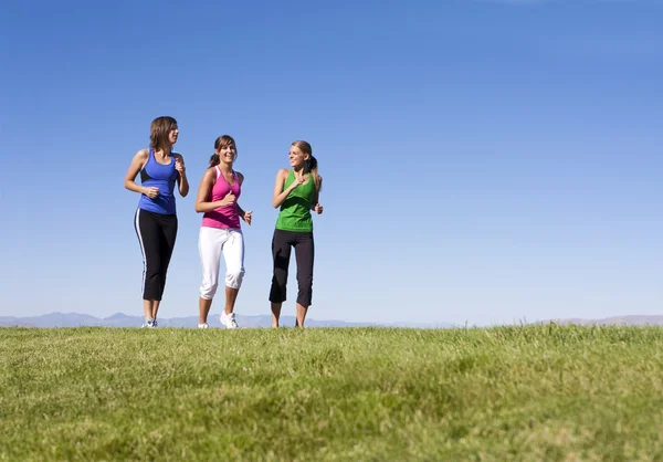 Vrouwen joggen — Stockfoto