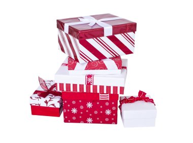 Paketlenmiş Noel hediyeleri