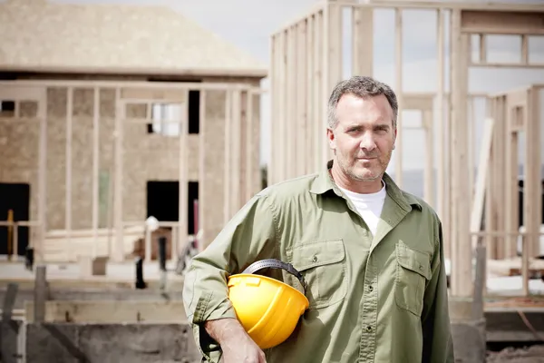 Mannelijke bouwvakker — Stockfoto