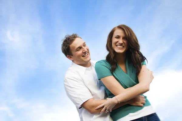 Happy young couple — Stock Photo, Image