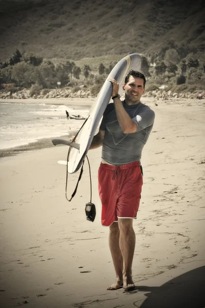 Atletik sörfçü — Stok fotoğraf