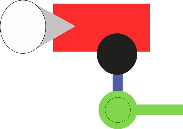 Illustrazione icona della fotocamera — Vettoriale Stock