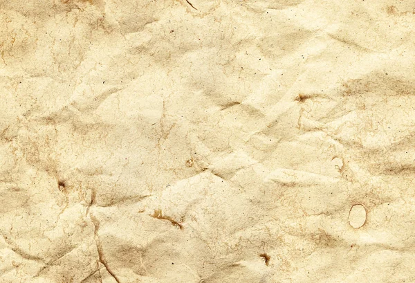Yaşlı buruşuk kağıt doku — Stok fotoğraf