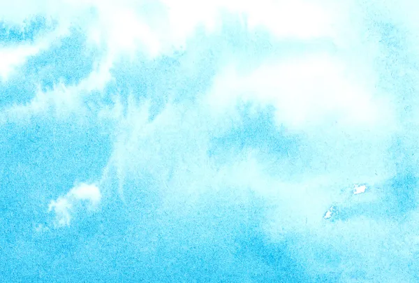 추상 수채화 하늘, 구름 — 스톡 사진