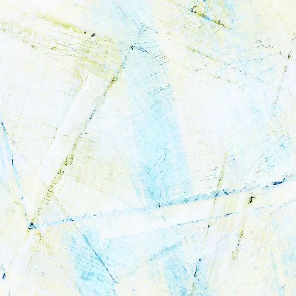 Abstrakte Aquarellmalerei mit Collage-Papier-Textur — Stockfoto