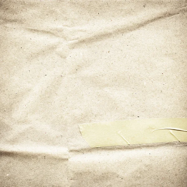 Buruşuk kağıt doku geri dönüşümlü — Stok fotoğraf