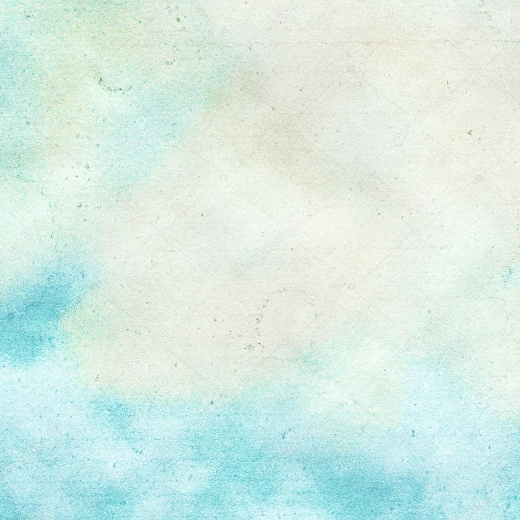 Abstract cloud,sky watercolor background.