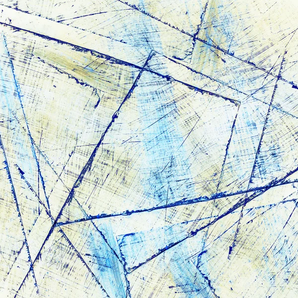 Pintura de acuarela abstracta con textura de papel collage — Foto de Stock