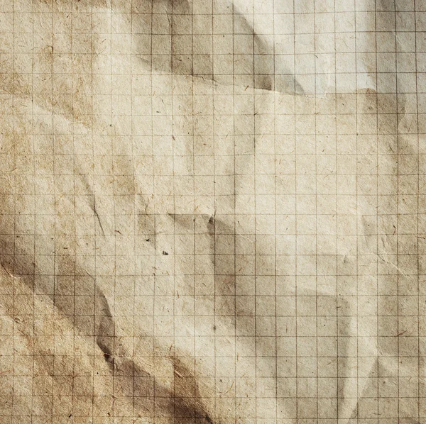 Crumpled dirty math paper texture — Stock Photo, Image