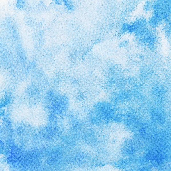 Abstrato céu aquarela, nuvens — Fotografia de Stock