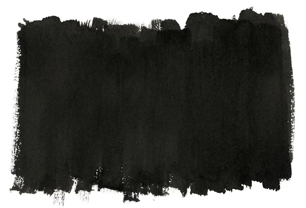 Abstract black brush strokes — Stock Photo, Image