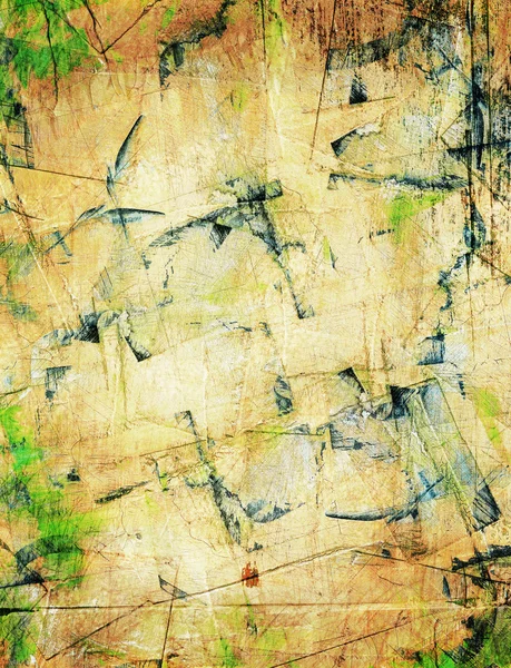 Grunge painted, cracked background — Stock Photo, Image