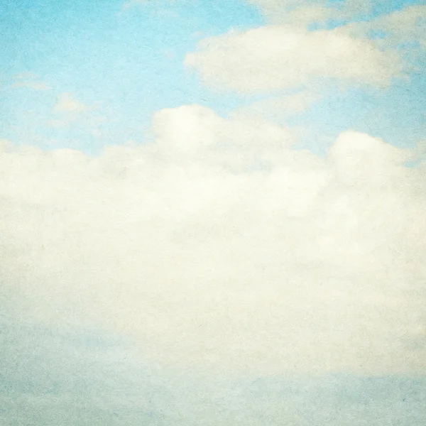 Vintage Wolken und Himmel Hintergrund. — Stockfoto