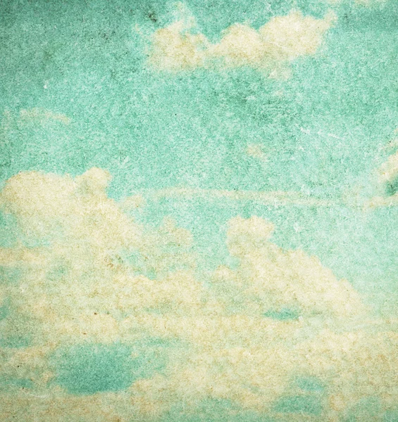 Vintage wolken en de hemelachtergrond. — Stockfoto