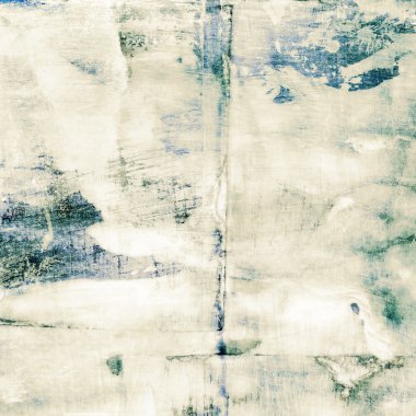 soyut suluboya resim kolaj kağıt dokusu ile