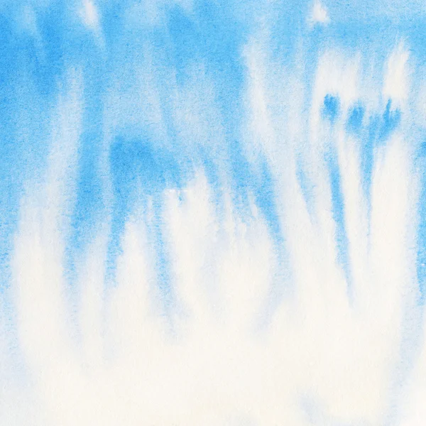 Abstrait bleu aquarelle fond — Photo