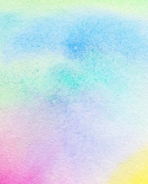 Abstract colorful watercolor painted background — Stock Photo, Image