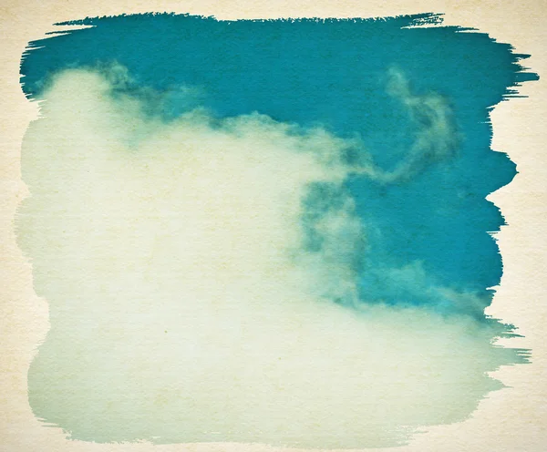 Nori de epocă și fundal cer . — Fotografie, imagine de stoc