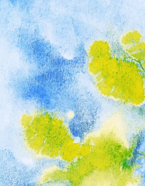 Abstract watercolor background, leaked. — Stock Photo, Image